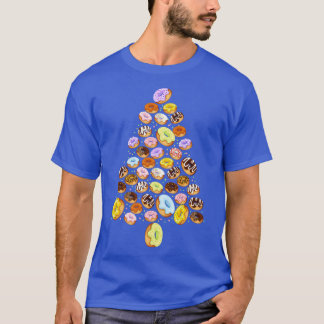 Camiseta Homens de Natal Meninos Mulheres Rosquinhas De Cri
