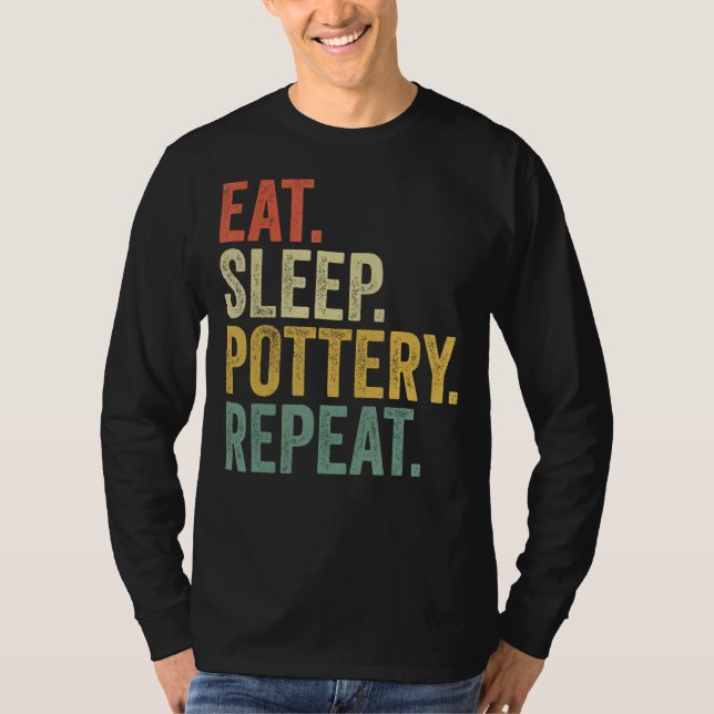 Camiseta Homens de Potência Repetitivas no Sono (Frente)