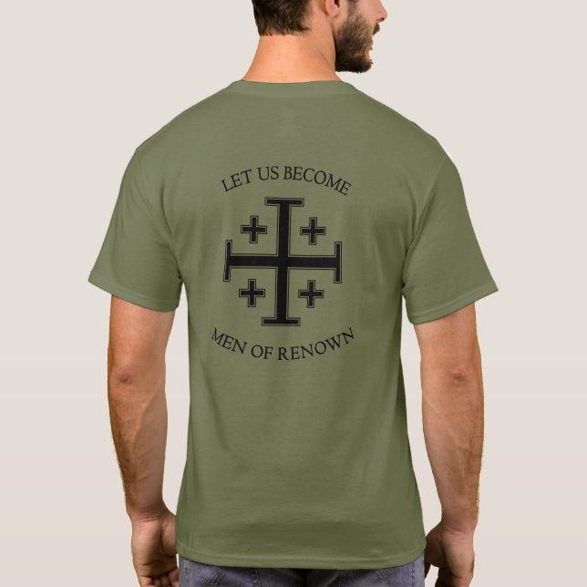 Camiseta Homens de Renown (Verso)