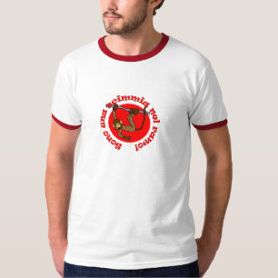 Camiseta Homens de Scimmia (logotipo vermelho)