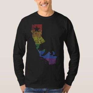 Camiseta Homens de Sinalizador do Orgulho Lésbico do Gay Be