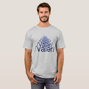 Camiseta Homens de T-Shirt Fonéticos de Valor