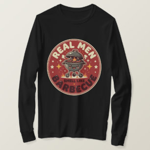 Camiseta Homens de Verdade Cheiram como Churrasco Amante