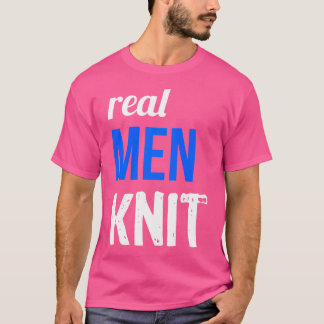 Camiseta Homens de Verdade Tricotam