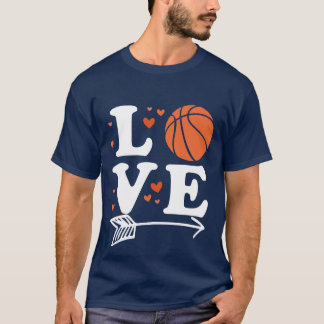 Camiseta Homens De Vestuário De Basquete Amam Meninas