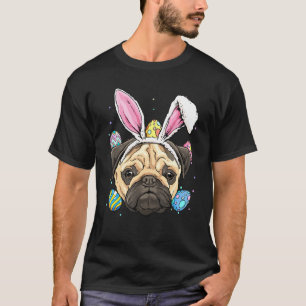 Camiseta Homens do Cachorro Coelhinho Coelhinho