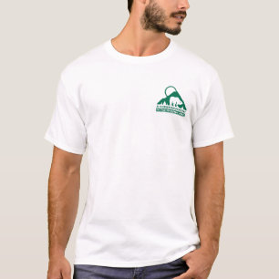 Camiseta Homens do desempenho de Microfiber do logotipo de