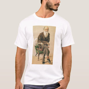 Camiseta Homens do dia, no. 33, Charles Darwin