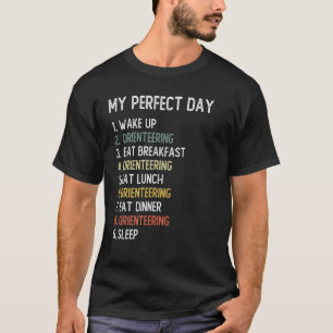Camiseta Homens do dia perfeito que orientam meninos Teen O