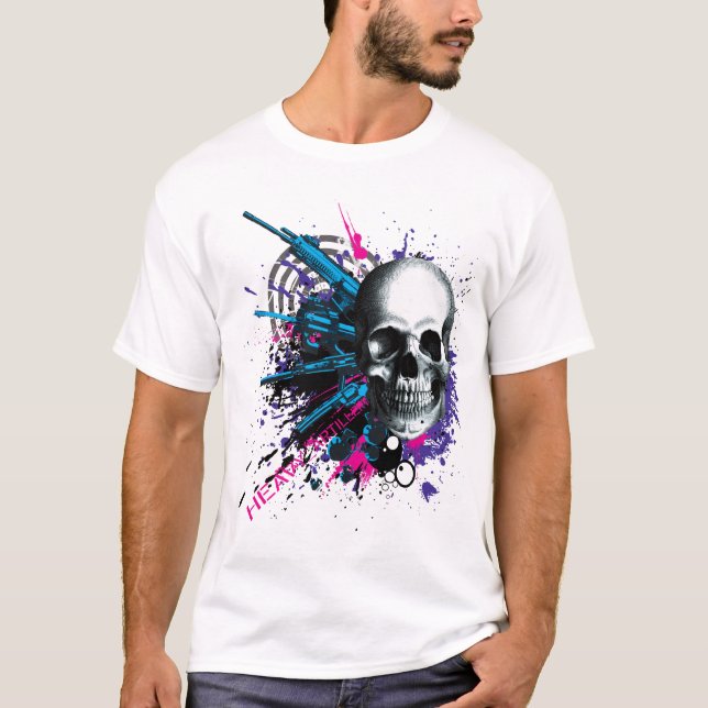 Camiseta Homens do fechamento e da carga (Frente)