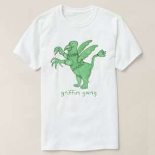 Camiseta Homens do grupo do grifo (vários estilos) brancos