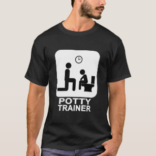 Camiseta Homens do instrutor do Potty - obscuridade