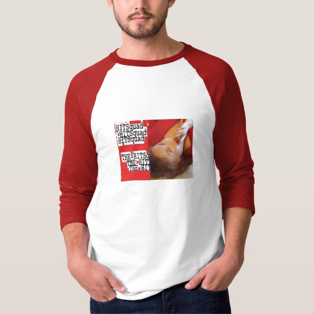 Camiseta Homens do jérsei de Hitsquad (Frente)