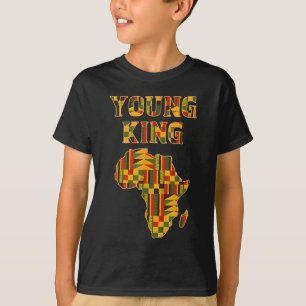 Camiseta Homens do Kente Africano legal Meninos Crianças Am