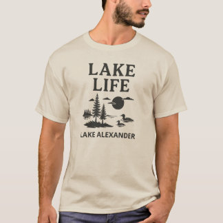 Camiseta Homens do Lago Personalizado