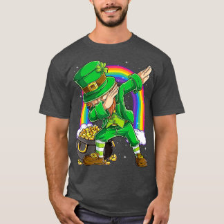 Camiseta Homens Do Leprechaun, Dia de São Patrício, Abbing
