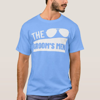 Camiseta Homens do Noivo Festa de Casamento Melhor Amigo do