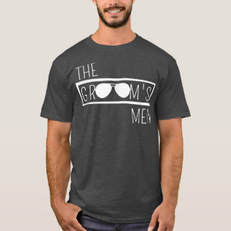 Camiseta Homens do Noivo Festa de Casamento Melhor Amigo Fe