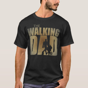 Camiseta Homens do Pai Andando para fãs de zumbis