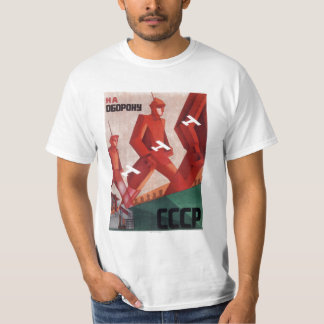 Camiseta Homens do t-shirt da propaganda de CCCP URSS