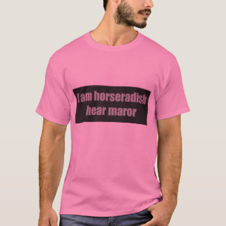 Camiseta Homens do t-shirt do Passover de Maror do