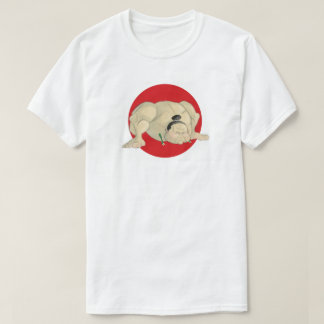 Camiseta Homens do t-shirt do Sumo de T-Rex