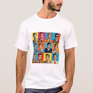 Camiseta Homens dos anos 80