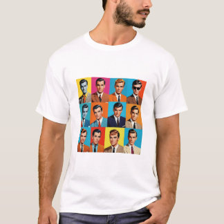 Camiseta Homens dos anos 80