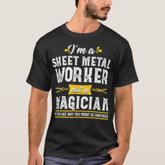 Camiseta Homens dotados de dotes para trabalhadores de meta