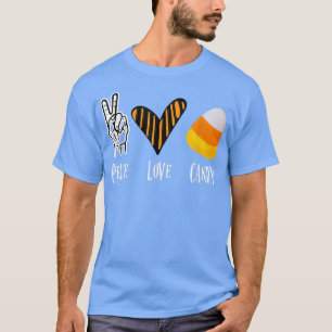 Camiseta Homens dotados de milho mulheres Crianças Paz Call