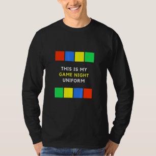 Camiseta Homens E Mulheres De Traje Noturno De Jogador