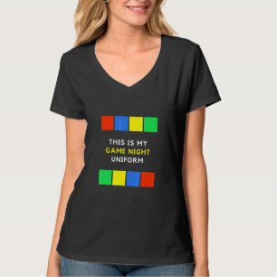 Camiseta Homens E Mulheres De Traje Noturno De Jogador