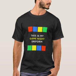 Camiseta Homens E Mulheres De Traje Noturno De Jogador