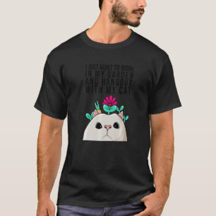 Camiseta Homens e Mulheres do Jardim Cultivando Plantas