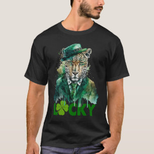 Camiseta Homens e Mulheres Irlandeses Sortudos Desfile do D