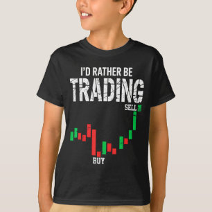 Camiseta Homens e Mulheres Legais do Mercado de Ações Dia d