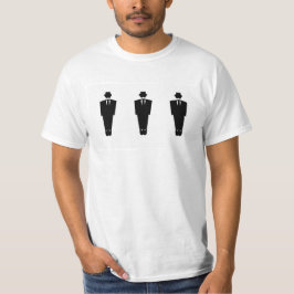 Camiseta Homens em óculos escuros e roupas