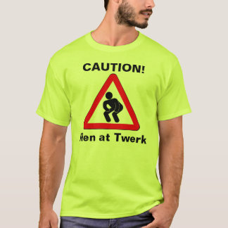 Camiseta Homens em Twerk