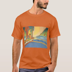 CAMISETA HOMENS EM UMA CANA INFERIOR CHEFIADOS PARA A LOJA