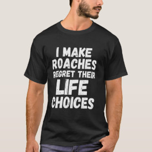 Camiseta Homens engraçados controle de pragas exterminador