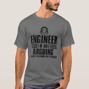 Camiseta Homens Engraçados de Arte Engenheiro Mulheres Mec