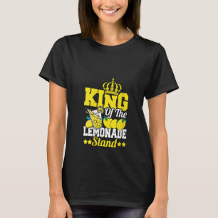 Camiseta Homens Engraçados Rei Da Limonada Limão-Citro
