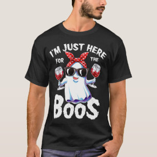 Camiseta Homens Estão Aqui Para Os Vaias Halloween Mulheres