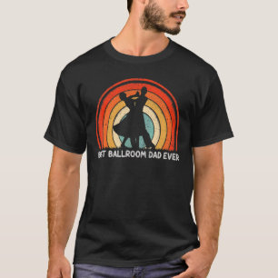 Camiseta Homens Estilo Retro Vintage Melhor Sala de Baile P