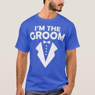 Camiseta Homens Eu Sou O Noivo Festa de Despedida de Soltei