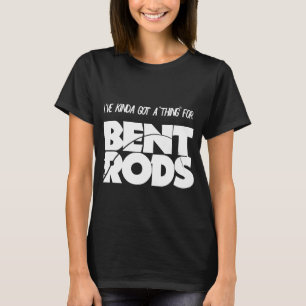 Camiseta Homens Eu Tenho Uma Coisa por Hastes Dobradas Cami