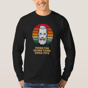Camiseta Homens Fazendo A Barba Desde 1993 Masculina F
