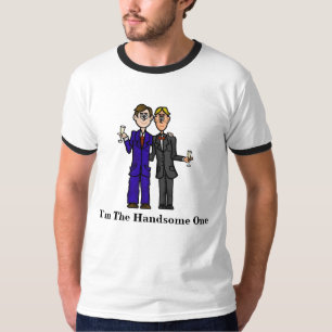 Camiseta Homens gay em naias bonitas personalizam-nas!