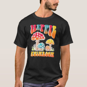 Camiseta Homens Hippie Cogumelos Forjando Morel Mushroom