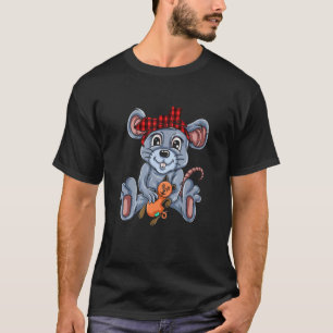 Camiseta Homens Homens Crianças Ratos Ratos Pequenos Camund